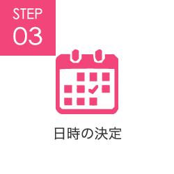 STEP03 日時の決定