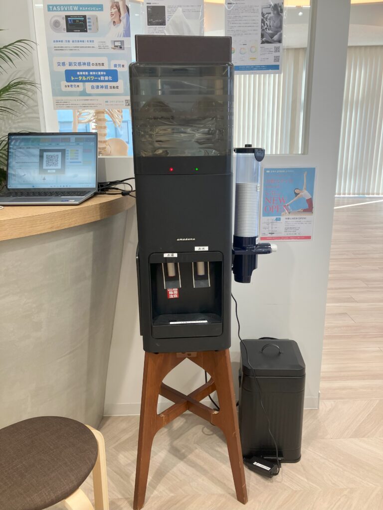 zenplaceピラティスウォーターサーバー