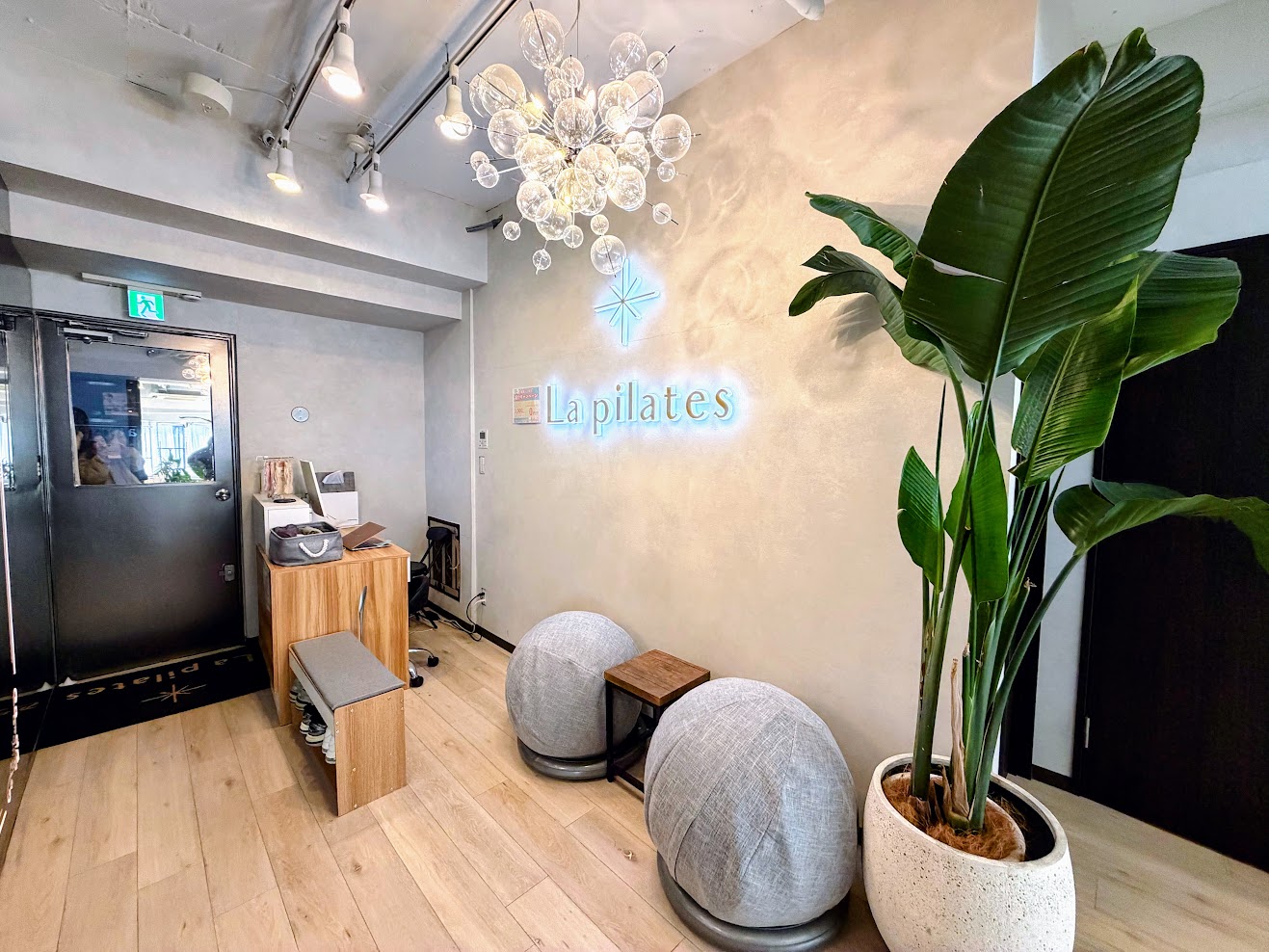 La Pilatesフロント風景