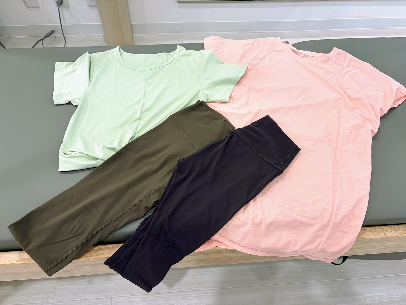 la pilatesウエア写真