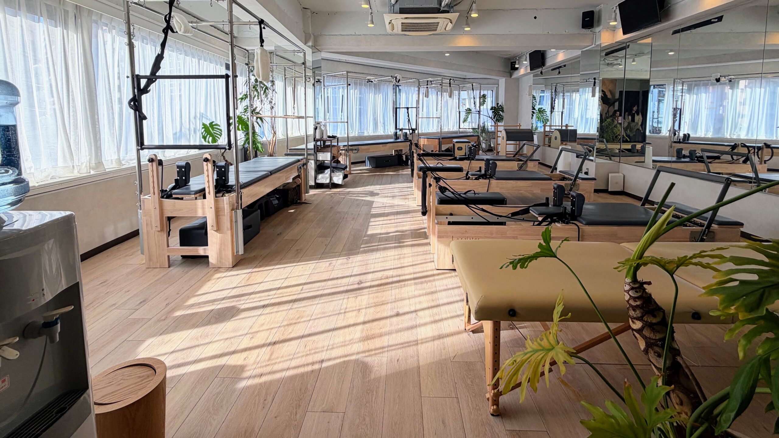 La Pilatesスタジオ風景