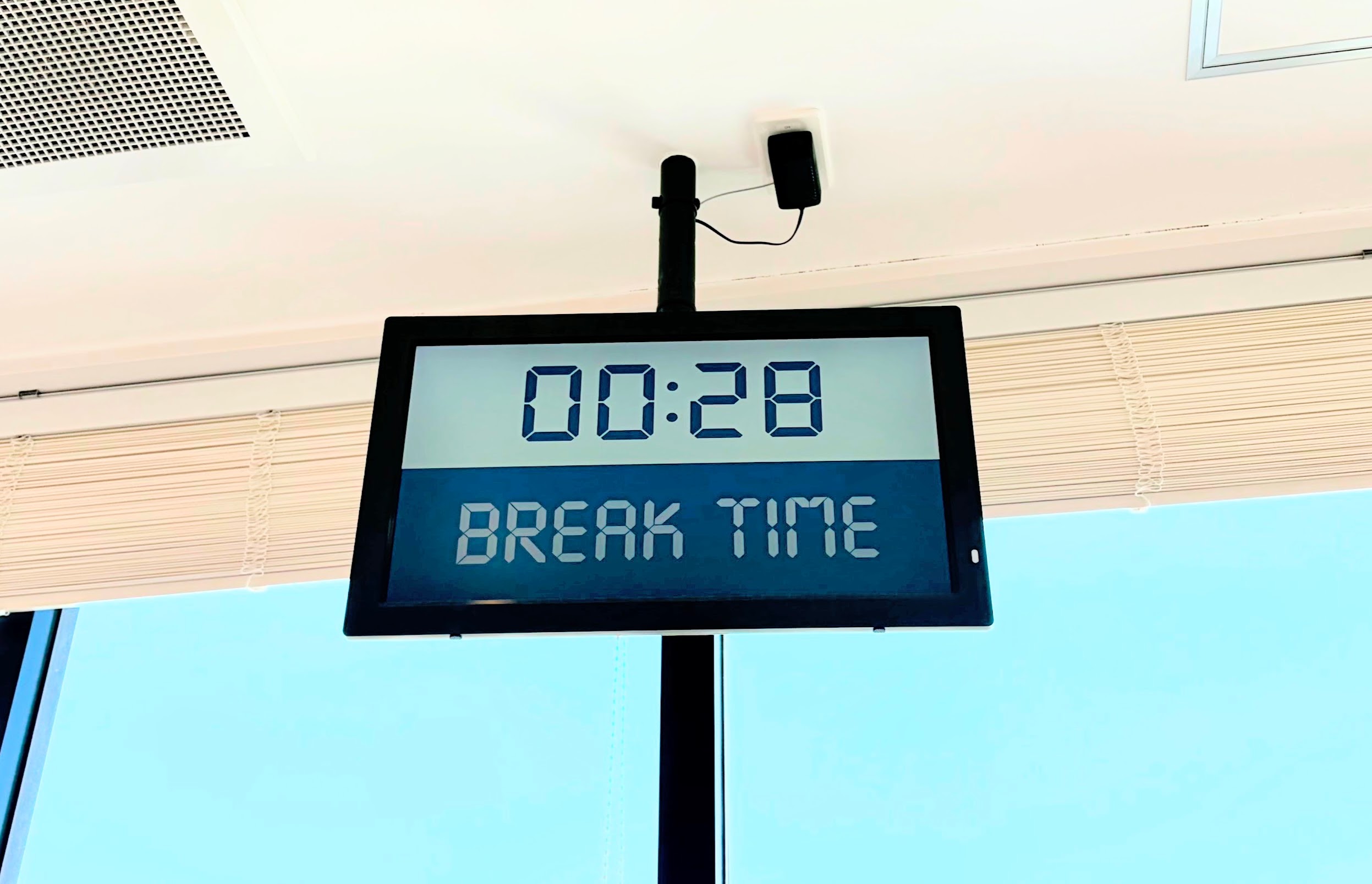 アーバンクラシックピラティス　タイムパネル