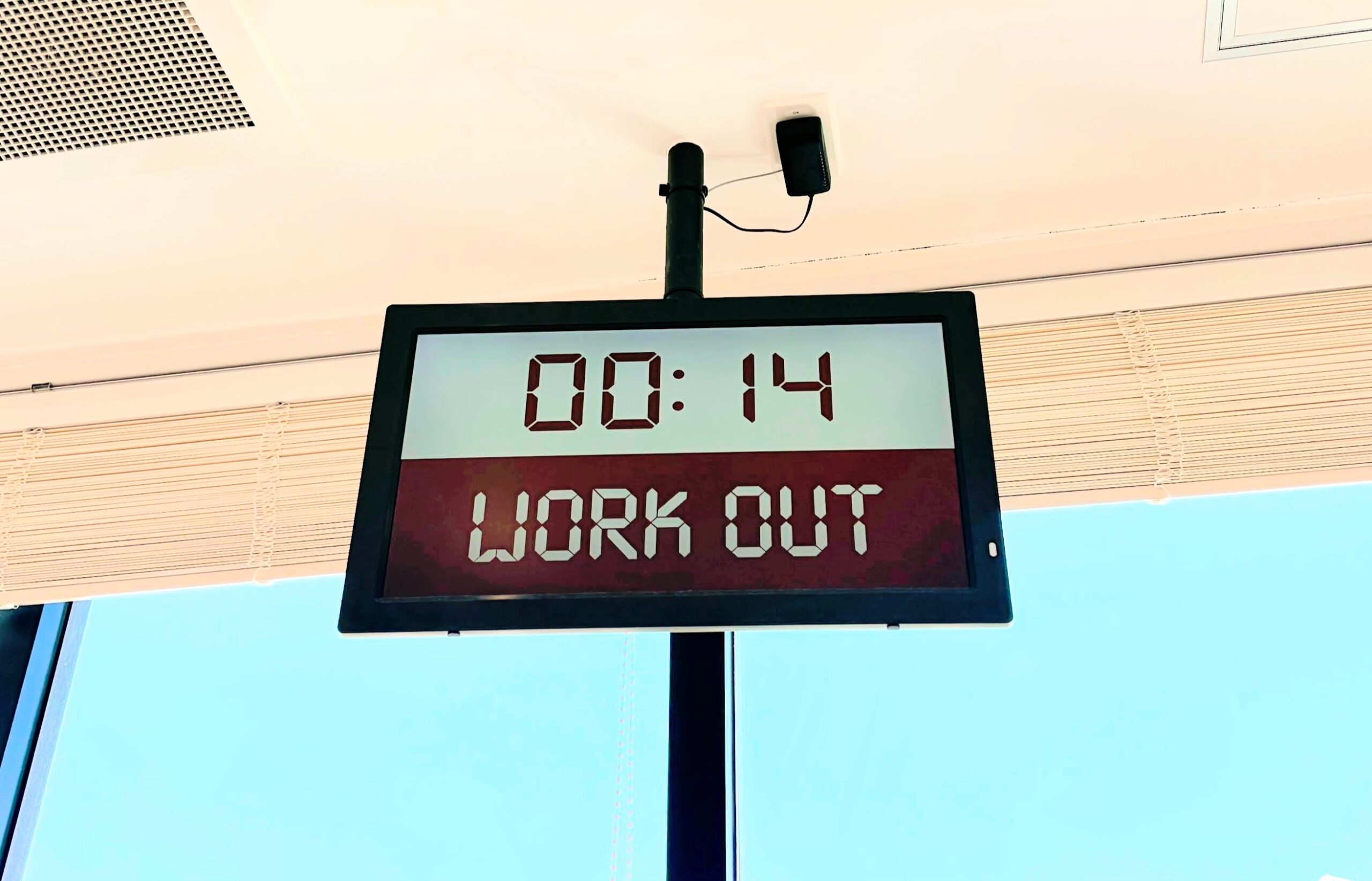 アーバンクラシックピラティス　タイムパネル