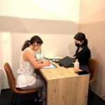 24/7Pilatesカウンセリング風景