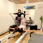 24/7Pilatesエクササイズ風景