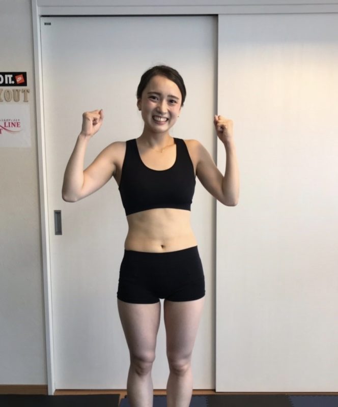 横浜のパーソナルトレーニングジムのモニター様